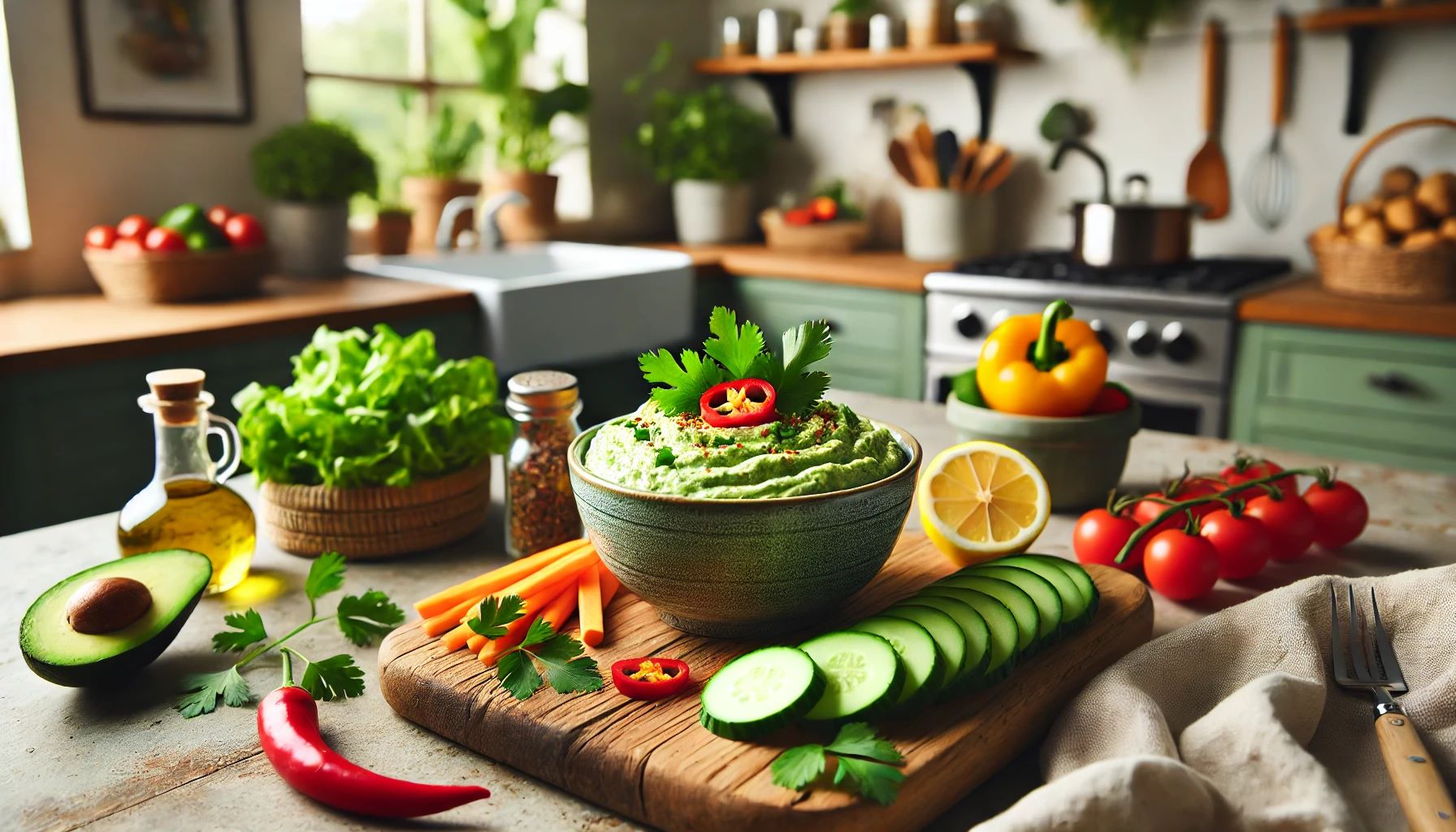 Recept na avokádový dip